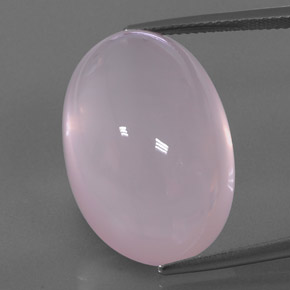 Quartz Rose Rose bubblegum naturelle Transparent, 39.48 ct, Transparent / Translucide