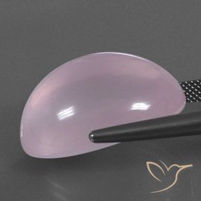 Quartz Rose Rose clair naturelle Transparent, 34.94 ct, Transparent / Translucide