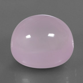 Quartz rose rose naturelle transparent, 47,99 ct, transparent / translucide
