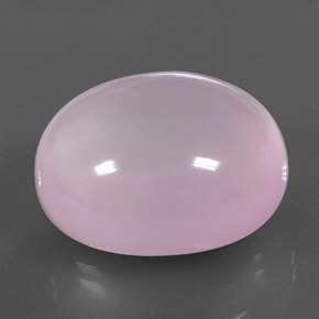 Quartz rose rose naturelle transparent, 43,64 ct, transparent / translucide