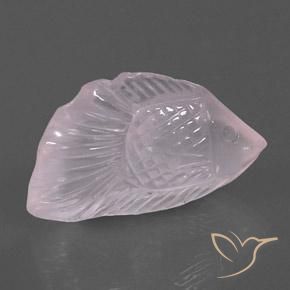 Quartz rose Rose rosé très clair naturelle Fantaisie, 20.42 ct, Transparent / Translucide