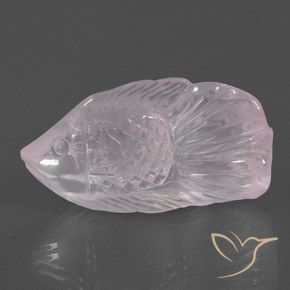 Quartz rose Rose très clair naturelle Fantaisie, 29.36 ct, Transparent / Translucide