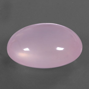 Quartz rose rose naturelle transparent, 39,07 ct, transparent / translucide