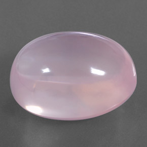 Quartz rose rose naturelle transparent, 37,75 ct, transparent / translucide