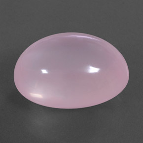 Quartz rose rose naturelle transparent, 22,77 ct, transparent / translucide