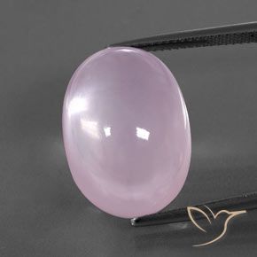 22.58ct Naturel Rose clair Quartz Rose, ovale, Transparent / Translucide