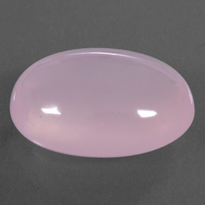Quartz rose rose naturelle transparent, 20,46 ct, transparent / translucide