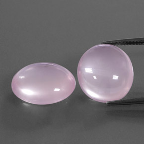 Achetez naturel 22,63ct rose quartz rose gems, transparent, en provenance afrique du sud chez gemselect. en stock, livraison internationale!
