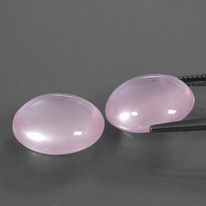 Achetez naturel 22,63ct rose quartz rose gems, transparent, en provenance afrique du sud chez gemselect. en stock, livraison internationale!