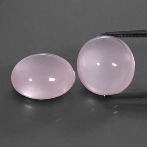 Achetez naturel ct rose quartz rose gems, transparent, en provenance afrique du sud chez gemselect. en stock, livraison internationale!