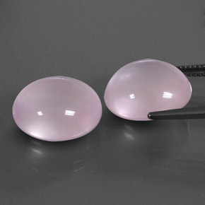 Achetez naturel ct rose quartz rose gems, transparent, en provenance afrique du sud chez gemselect. en stock, livraison internationale!
