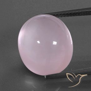 Quartz Rose Rose bubblegum naturelle Transparent, 16.85 ct, Transparent / Translucide