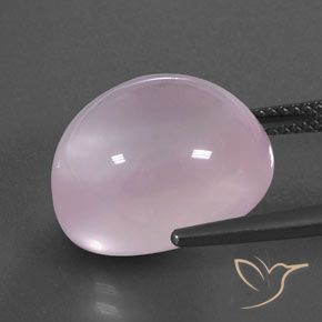 Quartz Rose Rose bubblegum naturelle Transparent, 16.85 ct, Transparent / Translucide