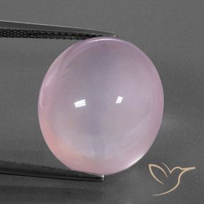 19.66ct Naturel Rose bubblegum Quartz Rose, ovale, Transparent / Translucide