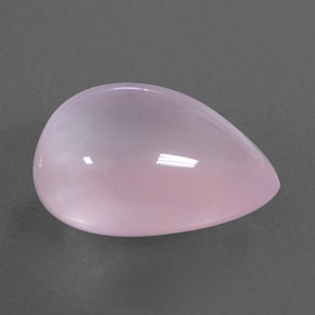 Quartz rose rose naturelle transparent, 14,27 ct, transparent / translucide