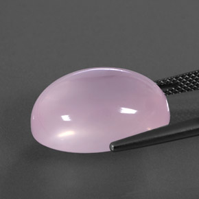 Quartz Rose Rose clair naturelle Transparent, 15.73 ct, Transparent / Translucide