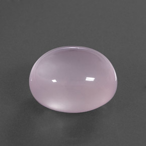 Quartz rose rose naturelle transparent, 14,24 ct, transparent / translucide