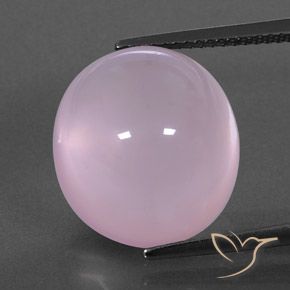 Quartz Rose Rose clair naturelle Transparent, 16.57 ct, Transparent / Translucide