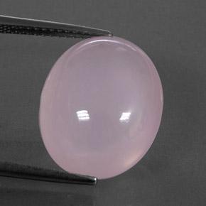 Quartz rose rose naturelle transparent, 12,63 ct, transparent / translucide