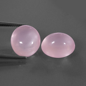 Achetez naturel ct rose quartz rose gems, transparent, en provenance afrique du sud chez gemselect. en stock, livraison internationale!