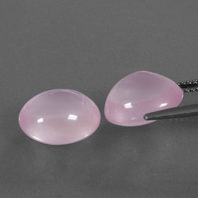 Achetez naturel ct rose quartz rose gems, transparent, en provenance afrique du sud chez gemselect. en stock, livraison internationale!