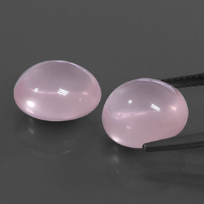 Achetez naturel ct rose quartz rose gems, transparent, en provenance afrique du sud chez gemselect. en stock, livraison internationale!