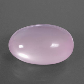 Quartz rose rose naturelle transparent, 33,79 ct, transparent / translucide