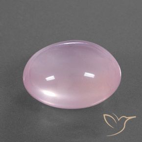 Quartz rose rose naturelle transparent, 18,22 ct, transparent / translucide