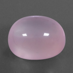 Quartz rose rose naturelle transparent, 17,91 ct, transparent / translucide