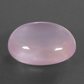 Quartz rose rose naturelle transparent, 17,50 ct, transparent / translucide