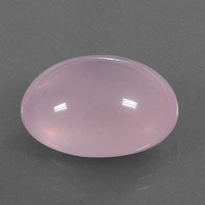 Quartz rose rose naturelle transparent, 25,09 ct, transparent / translucide