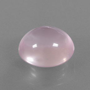 Quartz rose rose naturelle transparent, 10,04 ct, transparent / translucide
