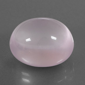 Quartz rose rose naturelle transparent, 12,53 ct, transparent / translucide