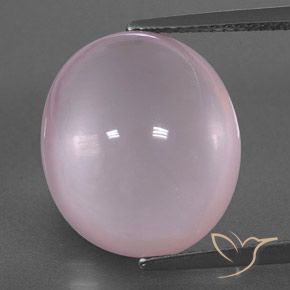 Quartz Rose Rose bubblegum naturelle Transparent, 13.93 ct, Transparent / Translucide