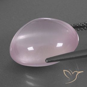 Quartz Rose Rose bubblegum naturelle Transparent, 13.93 ct, Transparent / Translucide