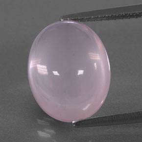 Quartz rose rose naturelle transparent, 5,88 ct, transparent / translucide