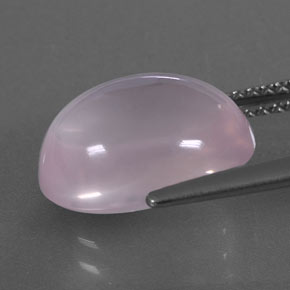 Quartz rose rose naturelle transparent, 5,88 ct, transparent / translucide