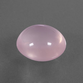 Quartz rose rose naturelle transparent, 6,24 ct, transparent / translucide
