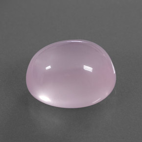 Quartz rose rose naturelle transparent, 11,35 ct, transparent / translucide