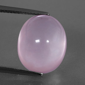 Quartz rose rose naturelle transparent, 11,23 ct, transparent / translucide