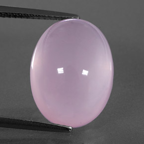 Quartz rose rose naturelle transparent, 11,01 ct, transparent / translucide
