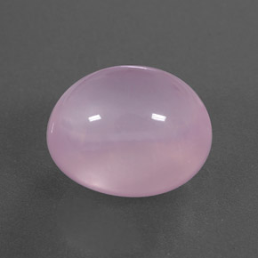 Quartz rose rose naturelle transparent, 10,67 ct, transparent / translucide
