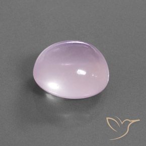 Quartz rose Rose clair naturelle ovale, 20.73 ct, Transparent
