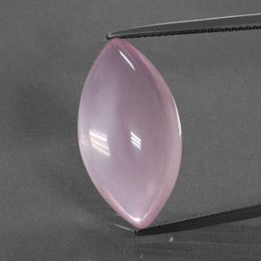 Quartz Rose Rose moyen naturelle Marquise, 18.96 ct, Transparent