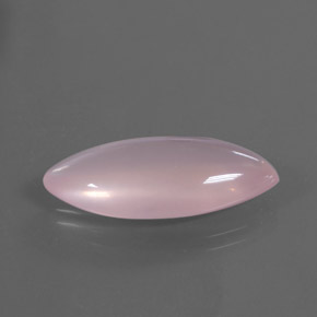 Quartz rose rose naturelle marquise, 12,09 ct, transparent