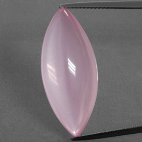 Quartz rose rose naturelle marquise, 19,33 ct, transparent