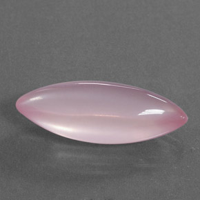 Quartz rose rose naturelle marquise, 19,33 ct, transparent