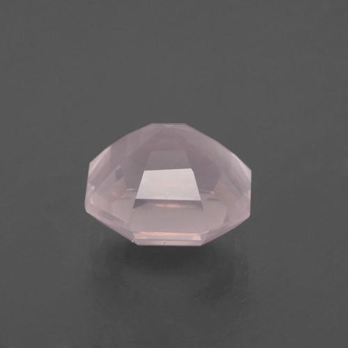 Quartz Rose Rose rosé très clair naturelle Taille émeraude, 2.71 ct, Transparent
