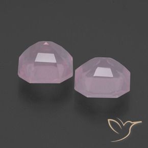 Shop natural 6.00ct Rose clair Quartz rose gems, Octogone / coupe Émeraude, from Afrique du Sud at GemSelect. In stock, global shipping!