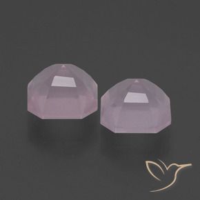 Shop natural 3.87ct Rose bubblegum Quartz rose gems, Octogone / coupe Émeraude, from Afrique du Sud at GemSelect. In stock, global shipping!